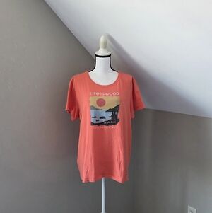 Life Is Good Womens Crusher Shirt